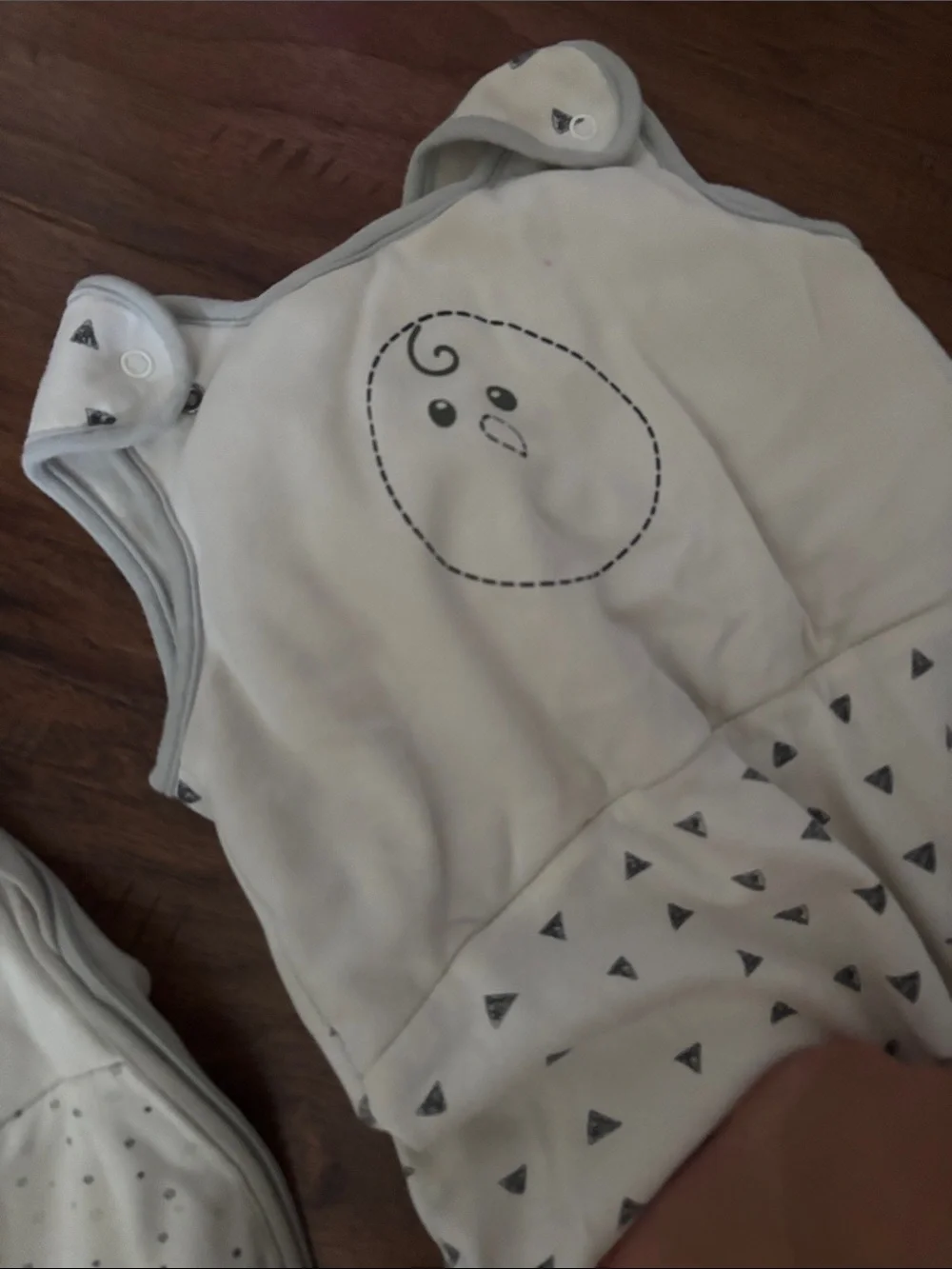 Nested Bean Cream Baby Sleep Sacks Duo - Neutral Cotton 15-24 months